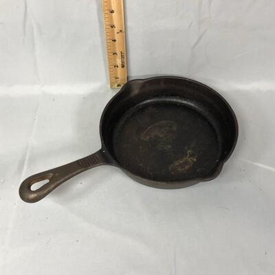 Lot 46 - 8" Benjamin & Medwin Cast Iron Skillet