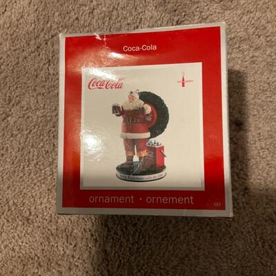 Coca-Cola Santa ornament