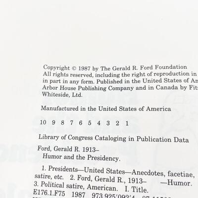 GERALD R. FORD, U.S. PRESIDENT BOOKS - INCLUDES FIRST EDITION!