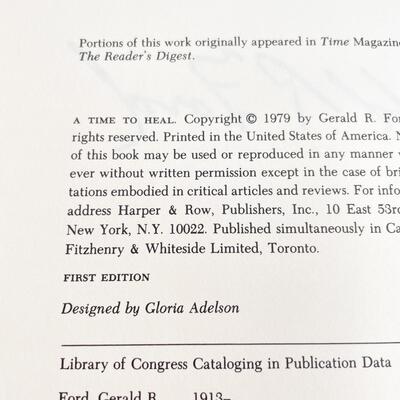 GERALD R. FORD, U.S. PRESIDENT BOOKS - INCLUDES FIRST EDITION!