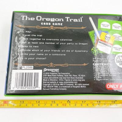 *NEW!* â€œTHE OREGON TRAILâ€ CARD GAME