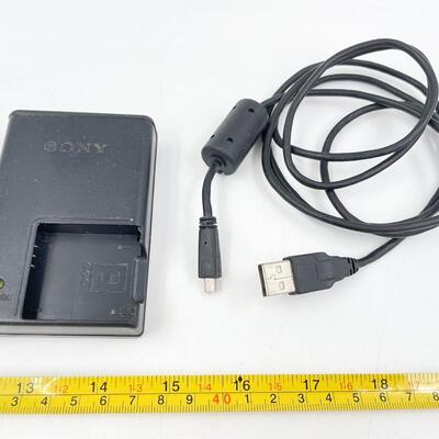 SONY CYBERSHOT DSC-W190 12.1 MP DIGITAL CAMERA W/CHARGER AND CORD