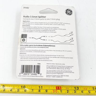 AUDIO 3.5MM SPLITTER & MICRO USB TO USB ADAPTERS