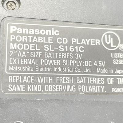 1995 PANASONIC SL-S161C PORTABLE CD PLAYER