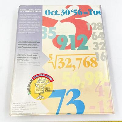 SCOTT FLANSBURG â€œTURN ON THE HUMAN CALCULATOR IN YOU!â€ CASSETTE TAPES AND WORKBOOK