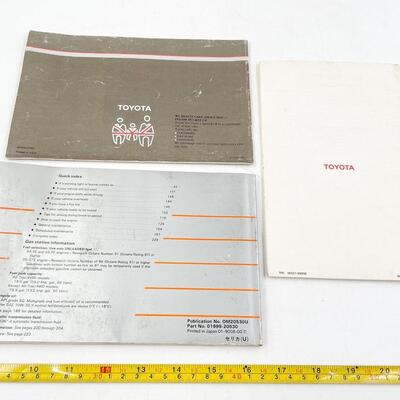 1991 TOYOTA CELICA OWNERâ€™S GUIDES AND MANUAL