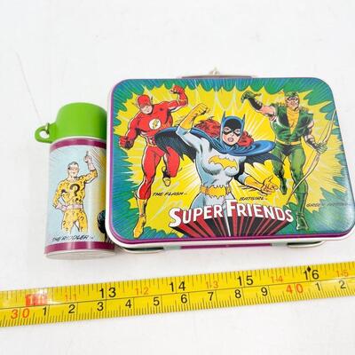 2000 HALLMARK KEEPSAKE MINI â€œSUPER FRIENDSâ€ LUNCH BOX SET ORNAMENTS