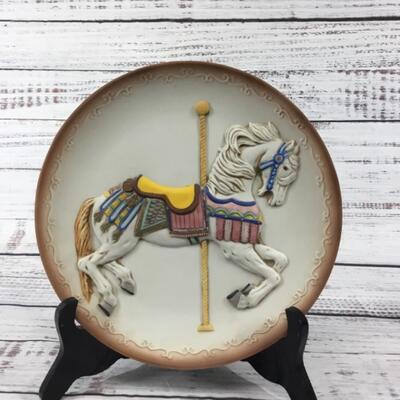 Limited Edition Carousel Collectors Plate and matching mug