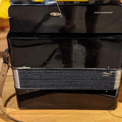 Rare Hohner Button Accordian-Made in Germany, Exc Condition