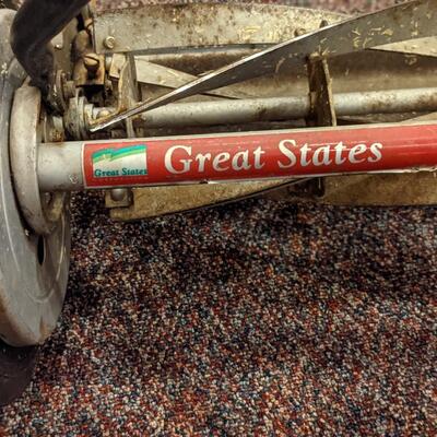 Great States Push Blade Mower-Newly sharpened!