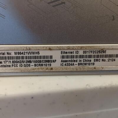 iMac 17" 160 GB, 1.83 GHZ Computer