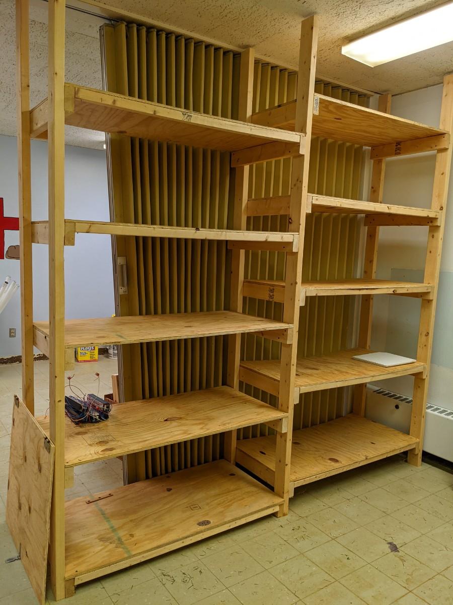 Heavy Duty Wood Shelving 2