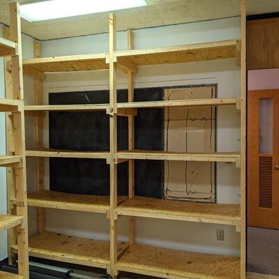 Heavy Duty Wood Shelving 3