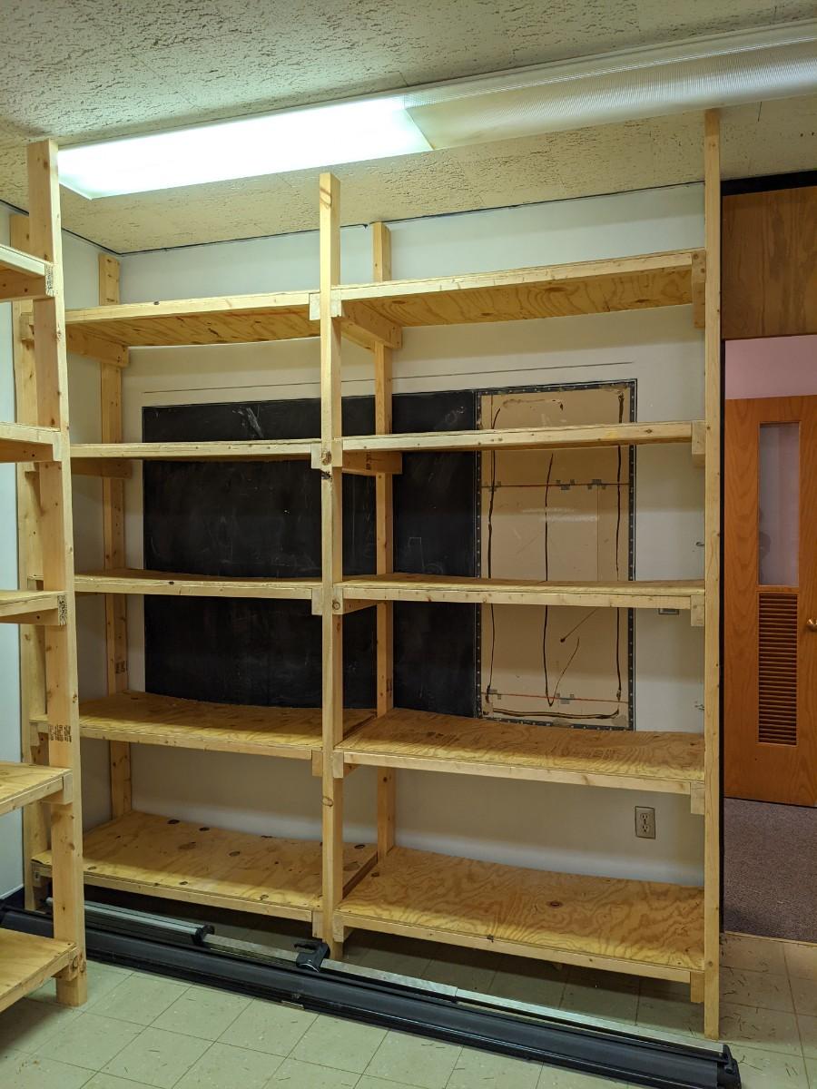 Heavy Duty Wood Shelving 3