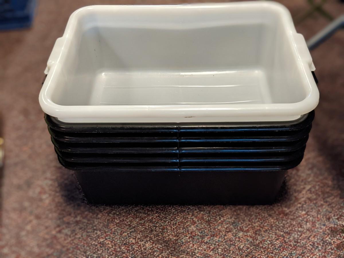 Set of 6 Bus Bins