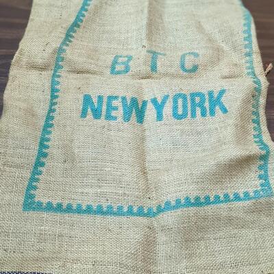 Indian Safflower Seed BTC New York Burlap Sacks