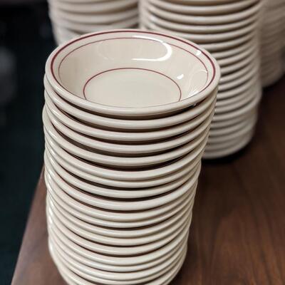 20 Vintage Dessert Bowls-No Chips