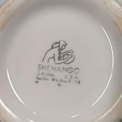 Shenango Green Trim Bowls