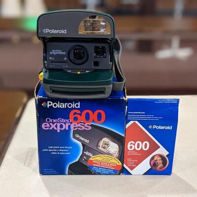 Retro Polaroid One Step Express Camera with Film!