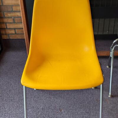Yellow Resin Chair