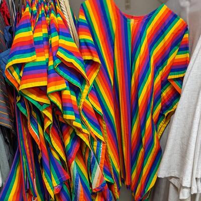 10 Rainbow Poncho's