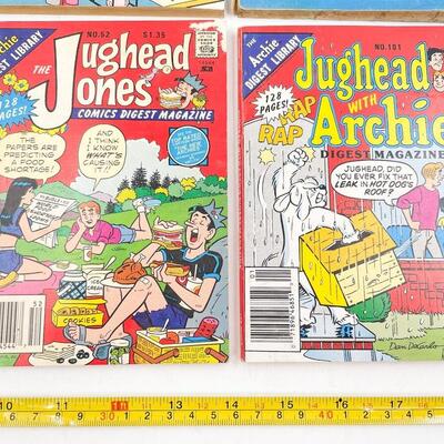 VINTAGE â€œTHE JUGHEAD JONESâ€ COMICS DIGEST MAGAZINES