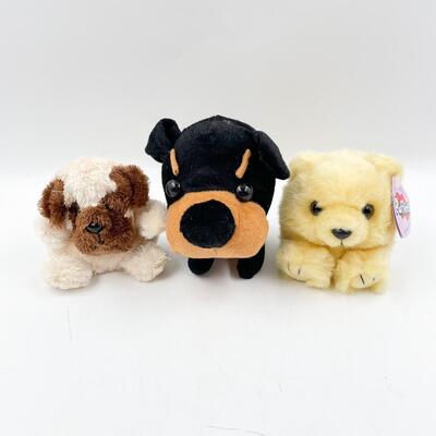 STUFFED DOG LOT