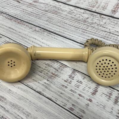 Golden Vintage Rotary Dial Telephone  