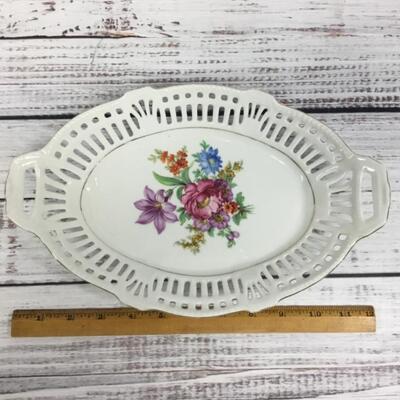 Vintage Floral Printed Bowl