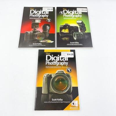 THE DIGITAL PHOTOGRAPHY BOOK BY SCOTT KELBY LOT