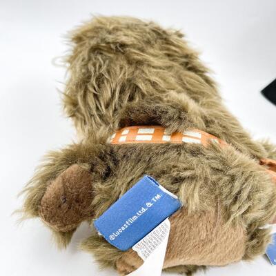 STAR WARS CHEWBACCA & DARTH VADER PLUSH TOYS
