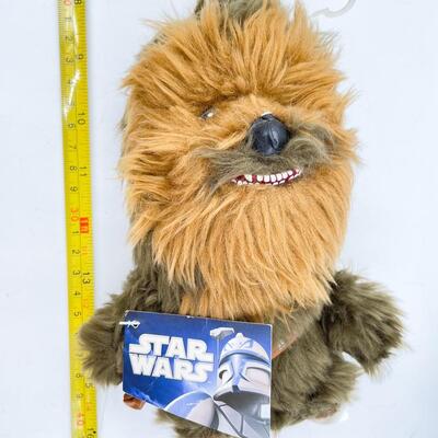 STAR WARS CHEWBACCA & DARTH VADER PLUSH TOYS
