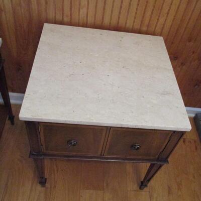 Side Table With Marble Top 23
