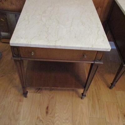 Side Table With Marble Top 26