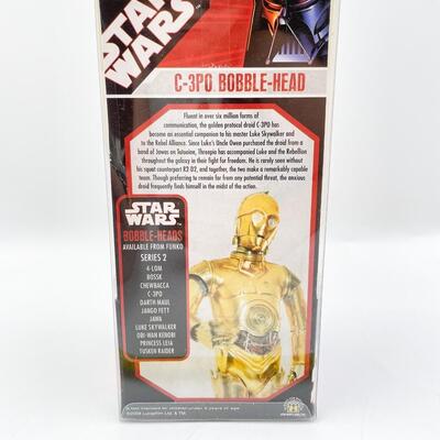 FUNKO STAR WARS C-3PO BOBBLE-HEAD FIGURE