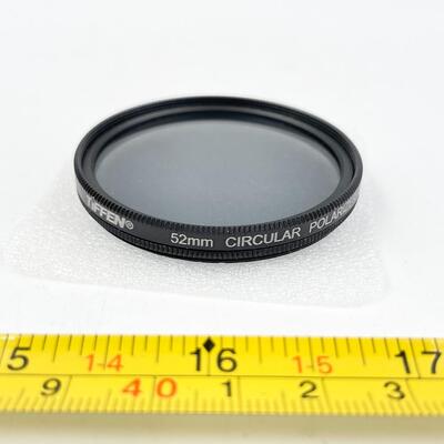 TIFFEN FILTER 52MM CIRCULAR POLARIZER
