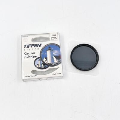 TIFFEN FILTER 52MM CIRCULAR POLARIZER