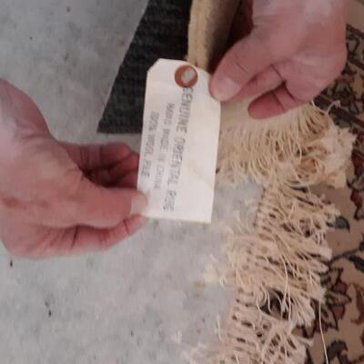 Lot 5-Genuine Mashad Oriental Rug 100% Wool Pile Hand Made in China