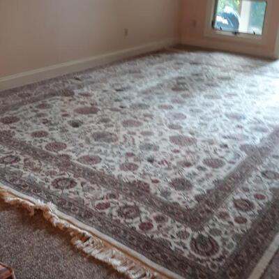Lot 5-Genuine Mashad Oriental Rug 100% Wool Pile Hand Made in China