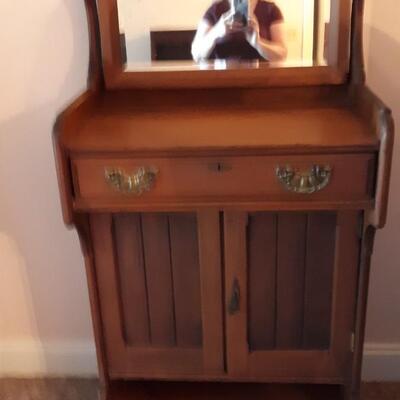 Lot 6-Antique Victorian Shaving Stand