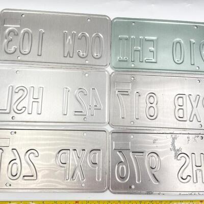KANSAS LICENSE PLATES LOT