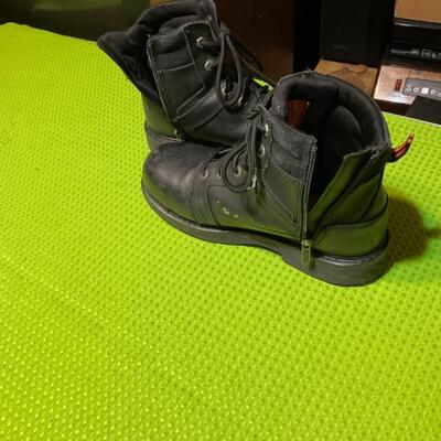 Harley Davidson steel toe boots size 8m