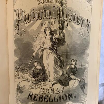 1866 Harper's Pictorial History of the Great Rebellion
