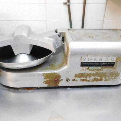 Commercial Toledo Brand Electric Table Top Food Cutter