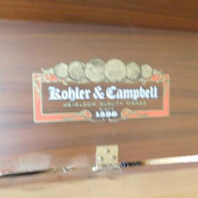 Kohler and Campbell Upright Piano