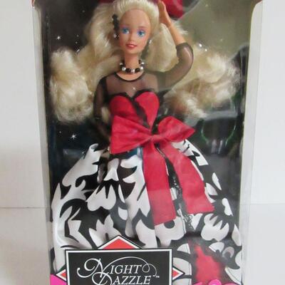 Night Dazzle Ltd Ed Barbie, 1994, MIB, Evening Elegance Series, Including Original, JCP Mailing Box