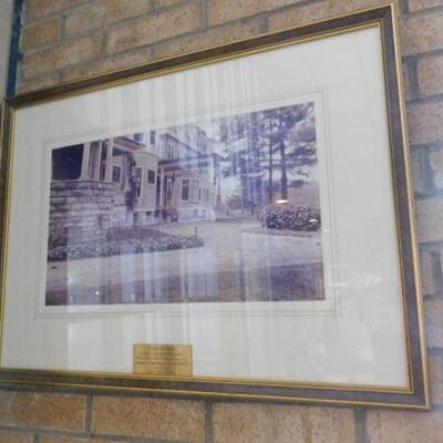 Historic Hendersonville Framed Wall Art Wheeler Hotel Now Bruce Drysdale Location