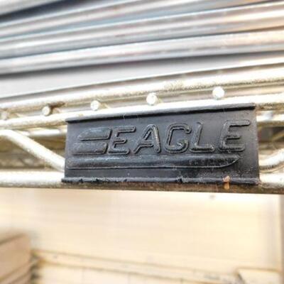 Commercial NSF Eagle Brand Metal Wire Metro Shelves #3 of 4 (No Contents)