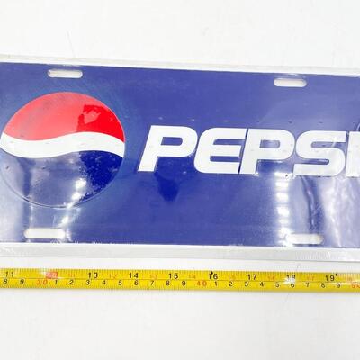 PEPSI LICENSE PLATE