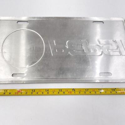 PEPSI LICENSE PLATE